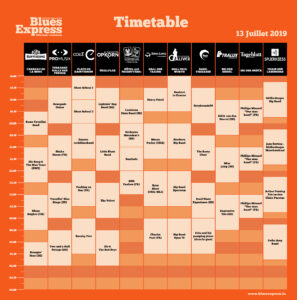 Timetable - BED 2019